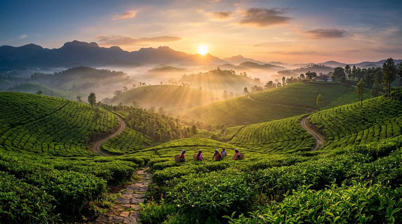 Direct Indian farm sourcing and harvest