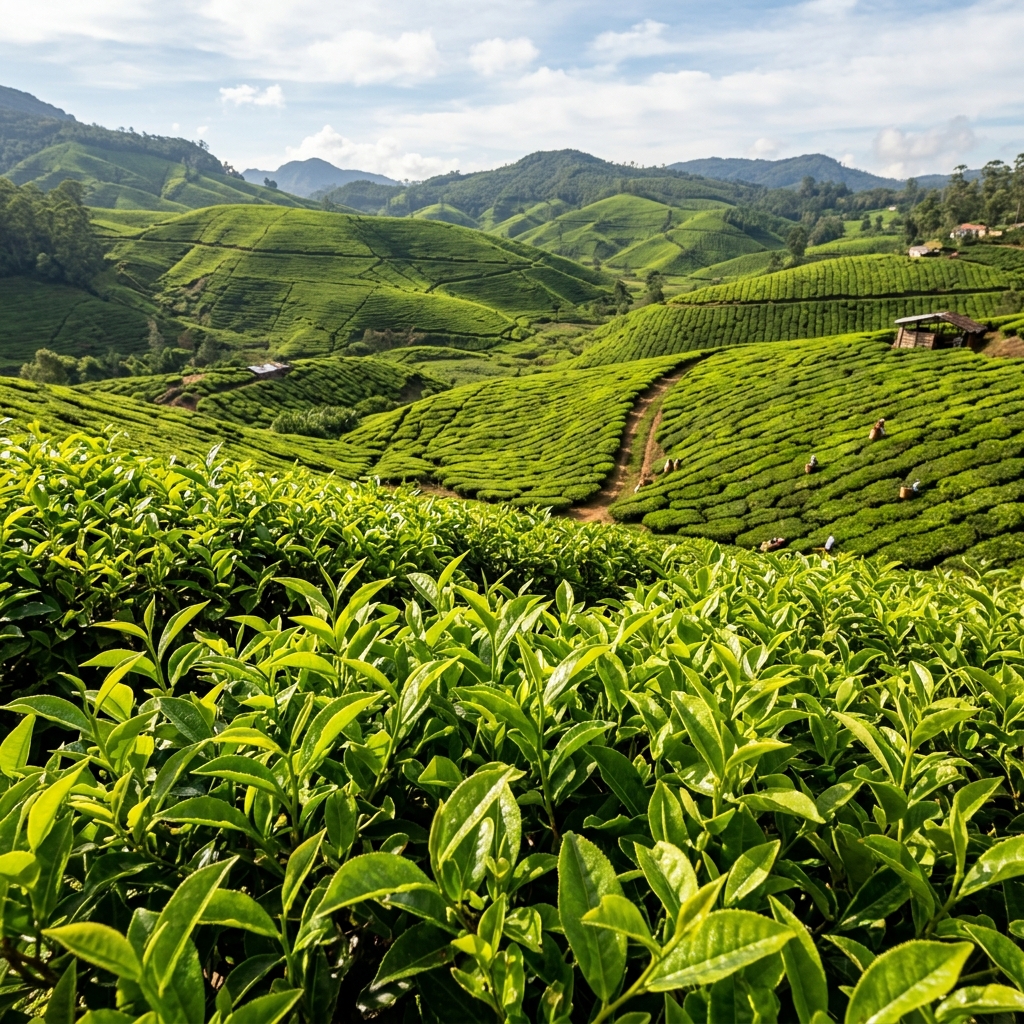Premium tea powder export grade